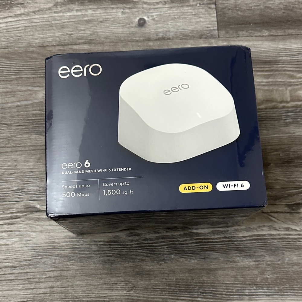 eero 6 Mesh Wi-Fi 6 Add-On - White
